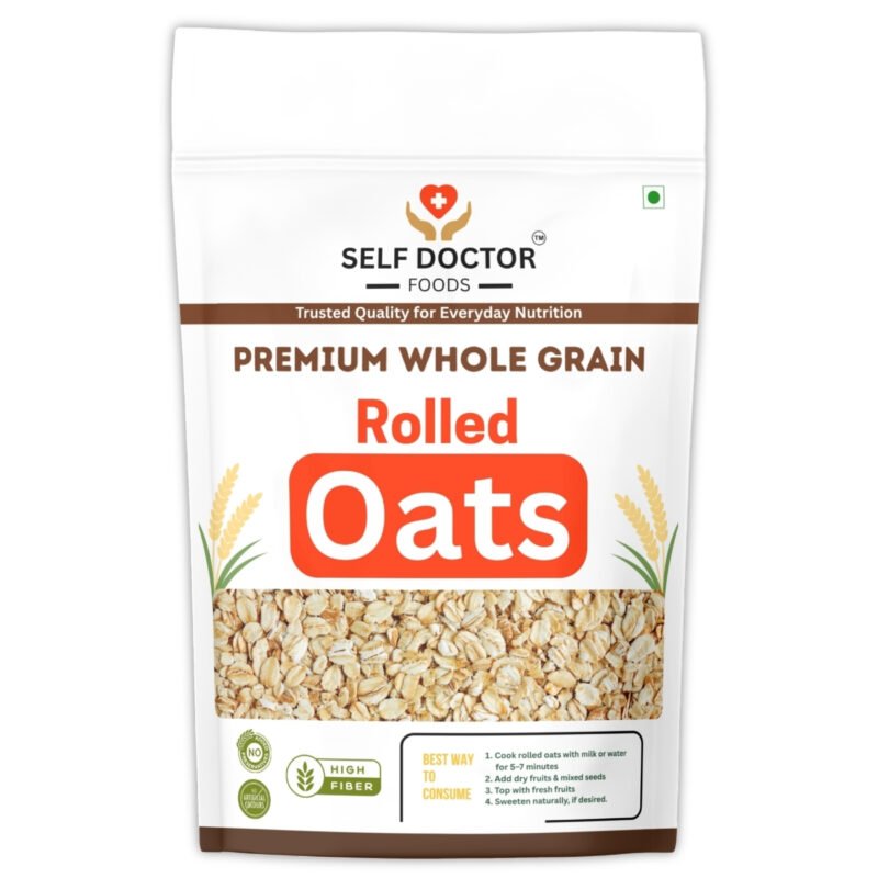 Rolled Oats 500g | Pure & Premium Whole Grain